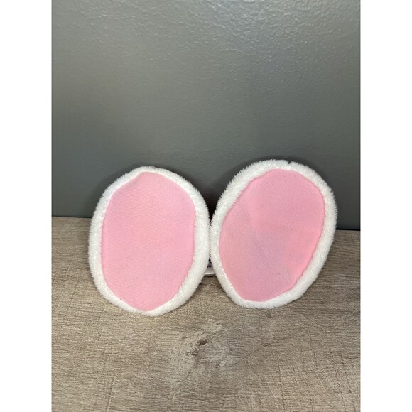 BAB Build A Bear Bunny Slippers NWT New - Picture 2 of 4